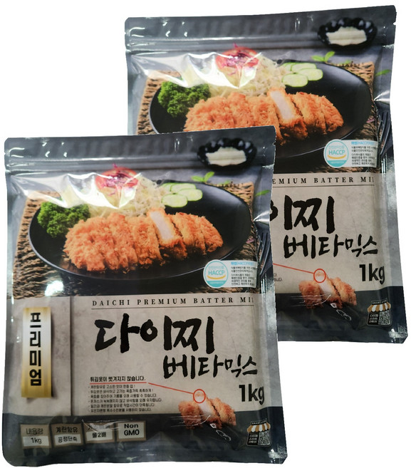 다이찌 프리미엄 베타믹스가루, 1kg, 2개
