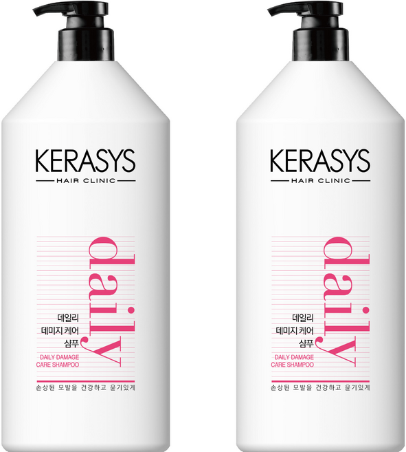 케라시스 데일리 데미지 케어 플러스 샴푸, 1.5L, 2개