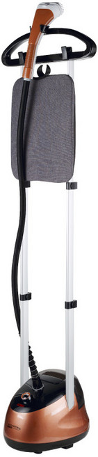 SONGEN松井 直立式雙桿蒸氣掛燙機 45秒快速熨燙 強力蒸氣 附兩用熨燙板, SG-MY828A, 金色 + 黑色 + 白色