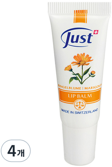 스위스유스트 카렌듈라 립밤, 4개, 10ml