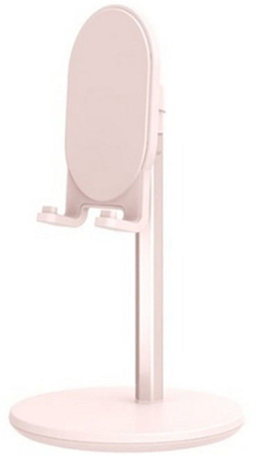 므라본 높낮이조절 휴대폰 태블릿 거치대, 핑크, 1개