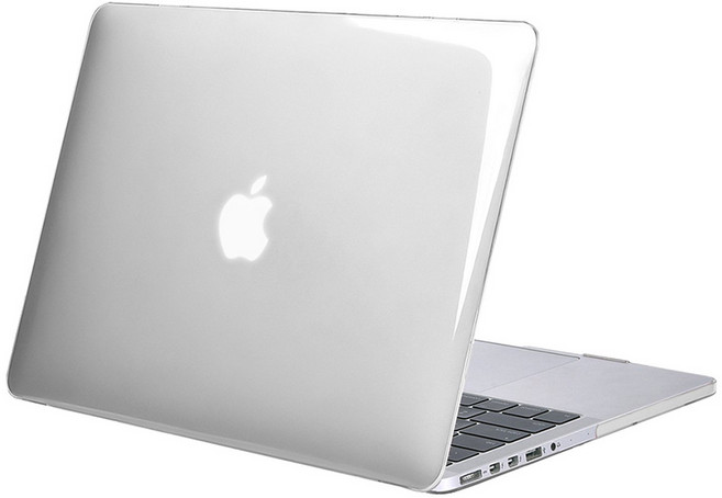 플럭스 크리스탈 맥북 프로 레티나 케이스, 투명, 1개