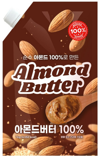 NUTS BROTHER 杏仁醬, 1kg, 1個