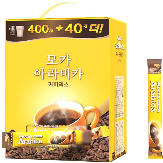 모카씨엔티 아라비카 커피믹스, 10g, 440개입, 1개
