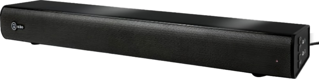 aibo USB單件式雙聲道立體聲藍牙聲霸喇叭, LA-BT-LM40XP, 黑色