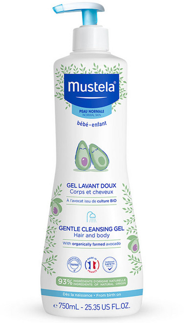 무스텔라 유아용 젠틀 올인원 클렌징 젤, 750ml, 1개