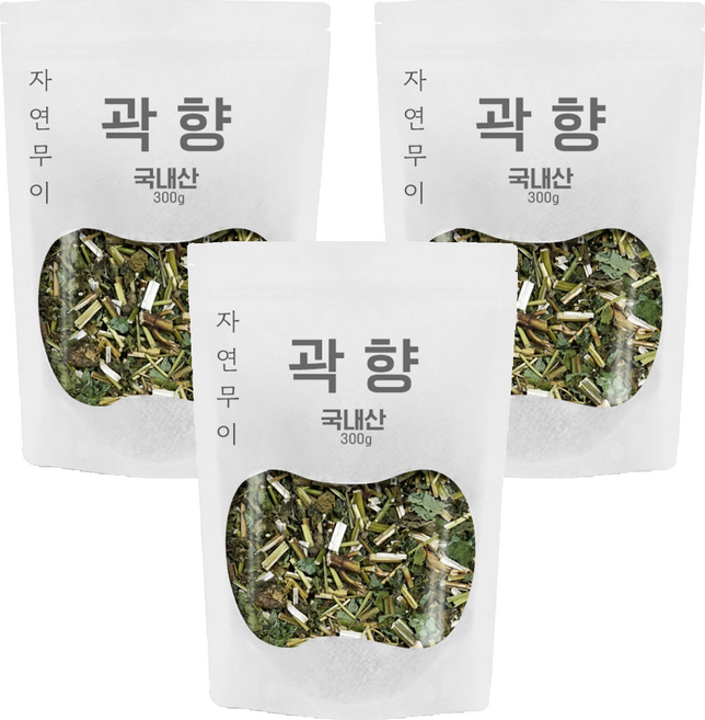 자연무이 곽향 곽향차 배초향, 300g, 3개