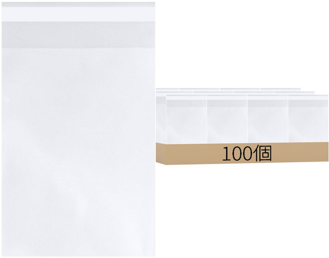 OPP自黏袋, 100個