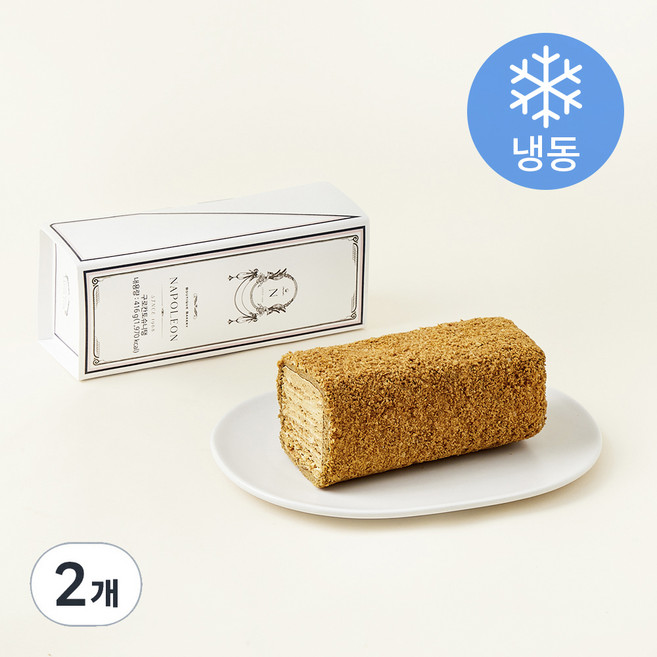 나폴레옹베이커리 구로칸토슈니탱 (냉동), 416g, 1개입, 2개