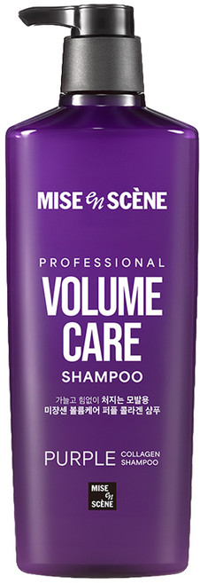 미쟝센 볼륨케어 퍼플 콜라겐 샴푸, 680ml, 1개