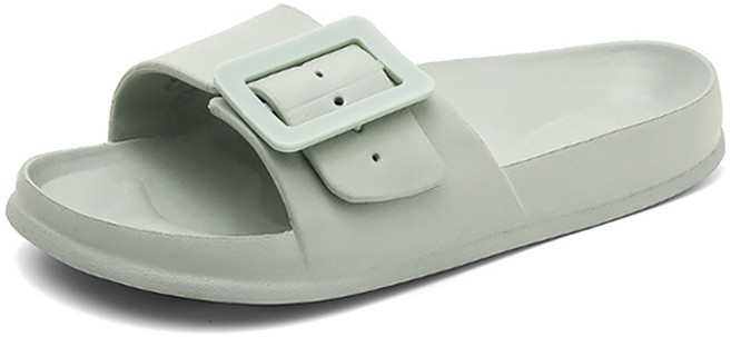 Elsso 女款北歐風舒適高級EVA皮帶拖鞋