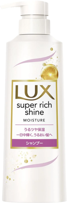 LUX 麗仕 SUPER RICH SHINE 強效保濕潤澤洗髮精 400g, 1瓶