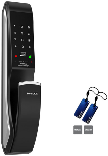 이노크 푸시풀 디지털 손잡이 있음 도어락, EK-DP731S