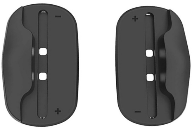 Switch2 手柄滑鼠支架 左右小手把 2件組, 黑色, 單一商品, 1盒