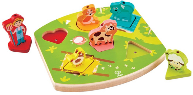 하페 사운드 농장 퍼즐, 1세트, 6피스