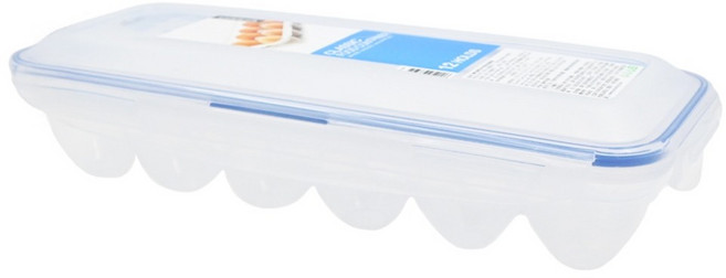 LocknLock 樂扣樂扣 PP保鮮12格蛋盒 HPL954, 120 x 320 x 75mm, 1個