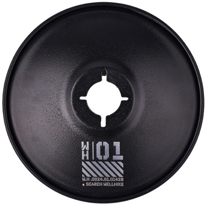 WellHike 玩客 燭火燈配件 01款 金屬燈罩, 黑色, 1個