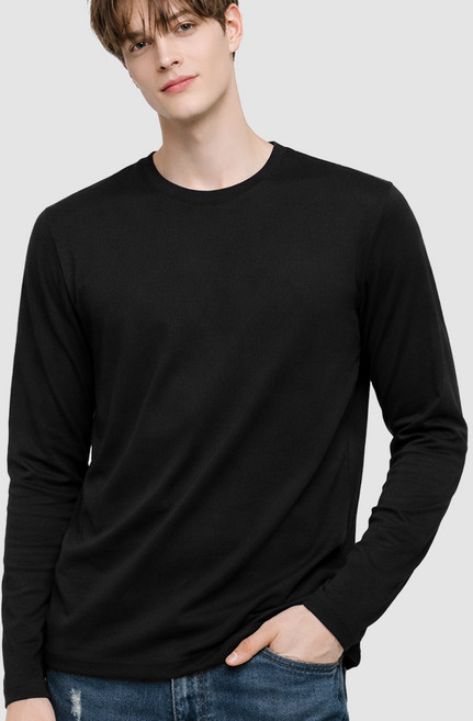 아르메데스 남성용 냉감 통기성 사계절 긴팔 쿨 티셔츠 AR-201