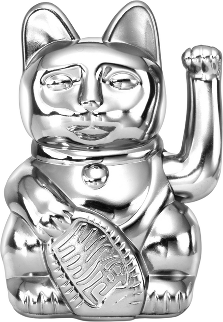 DONKEY 幸運繽紛招財貓, 電鍍銀