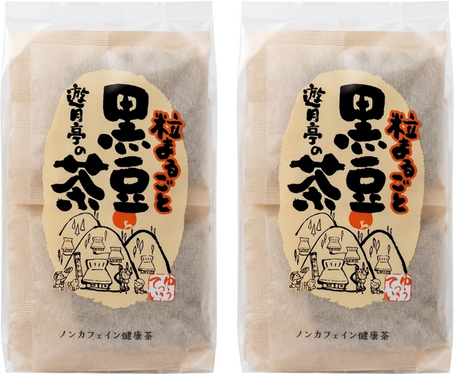 山武 遊月村黑豆茶茶包, 12g, 10包, 2袋