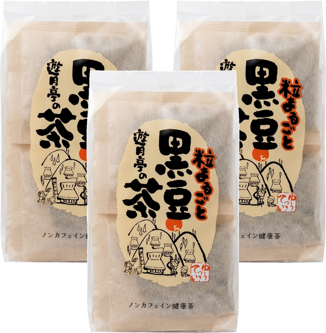 山武 遊月村黑豆茶茶包, 12g, 10包, 3袋