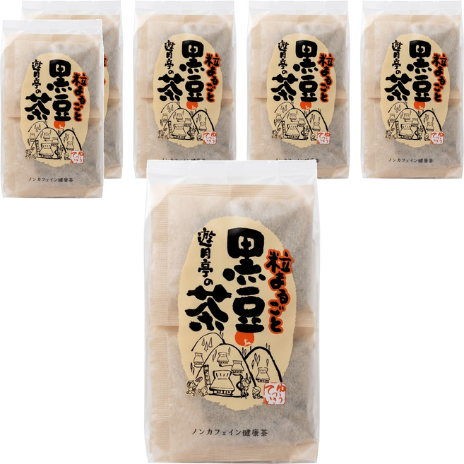 山武 遊月村黑豆茶茶包, 12g, 10包, 6袋