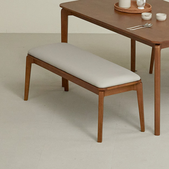 스칸딕 레프벤치 2인용 1100 방문설치, 월넛