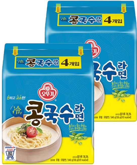 OTOKI 不倒翁 豆漿冷麵, 2袋, 135g