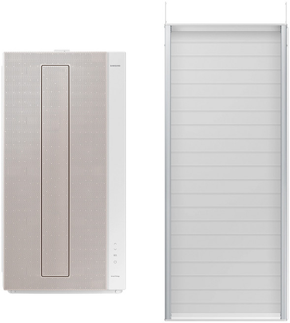 삼성전자 19.2㎡(5.8평) BESPOKE 무풍 윈도우핏 에어컨 AW06C7155TWAZ + 설치키트 세트 방문설치, AW06C7155TWA, 단품 + 설치키트 105cm