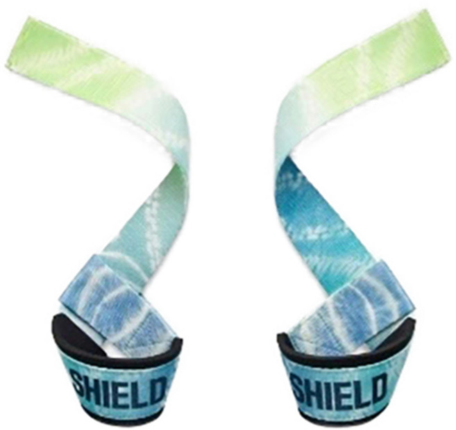 SHIELD 2024 NEW 파워 리프팅 헬스 스트랩 좌우착용 세트, 오션블루, 1세트