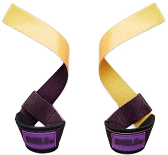 SHIELD 2024 NEW 파워 리프팅 헬스 스트랩 좌우착용 세트, 엘리멘탈 파워, 1세트