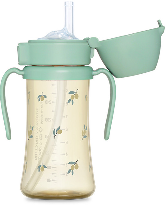 그로미미 PPSU 유아용 빨대컵, 300ml, 1개, 피스타치오