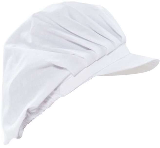 위생모자 전체천, 흰색, 1개