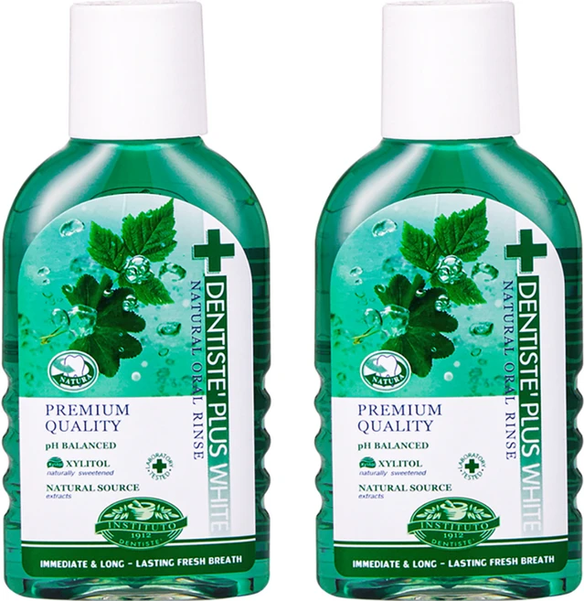 덴티스테 내츄럴 오랄린스 구강청결제, 100ml, 1개입, 2개 - 쿠팡