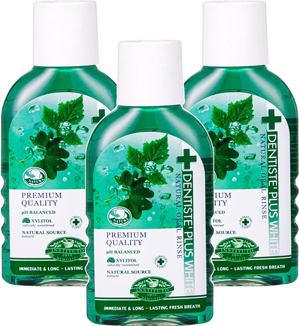 덴티스테 내츄럴 오랄린스 구강청결제, 100ml, 1개입, 3개 - 쿠팡
