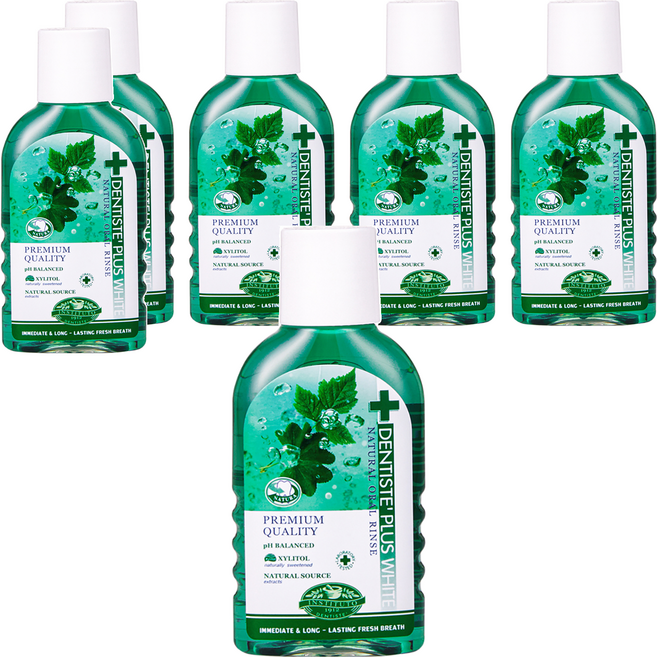 덴티스테 내츄럴 오랄린스, 100ml, 1개입, 6개