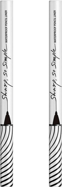 CLIO 珂莉奧 超流線防水抗暈眼線膠筆 0.14g, 01黑色, 2件