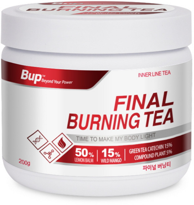 비유피 파이널 버닝티, 200g, 1개
