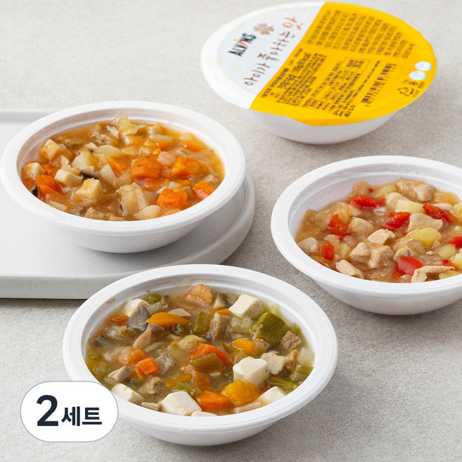 엘빈즈 클래식 영양반찬 7단계 A세트 (만 13개월이상), 2세트