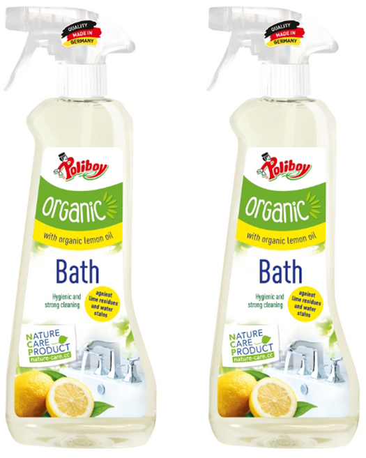 폴리보이 오가닉 욕실 클리너 스프레이, 500ml, 2개