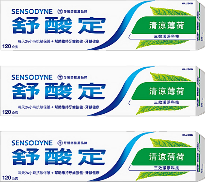 SENSODYNE 舒酸定 長效抗敏牙膏 清涼薄荷