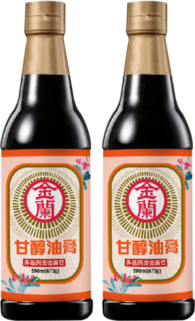KIMLAN 金蘭 甘醇油膏, 590ml, 2瓶