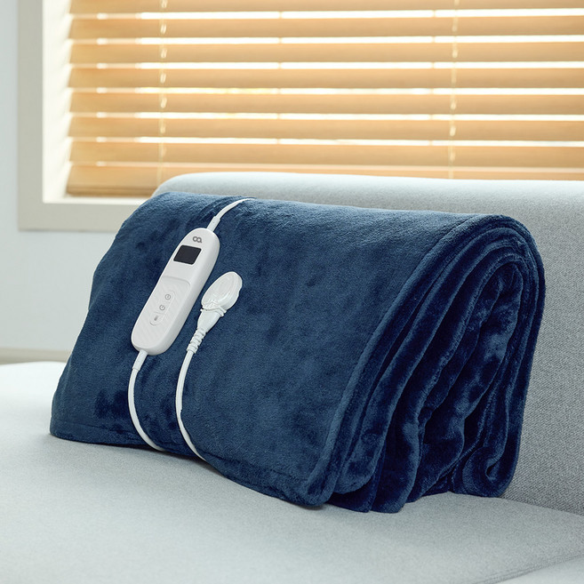오아 포그밍 전기담요 OBK-001NY, 네이비, 180 x 130 cm