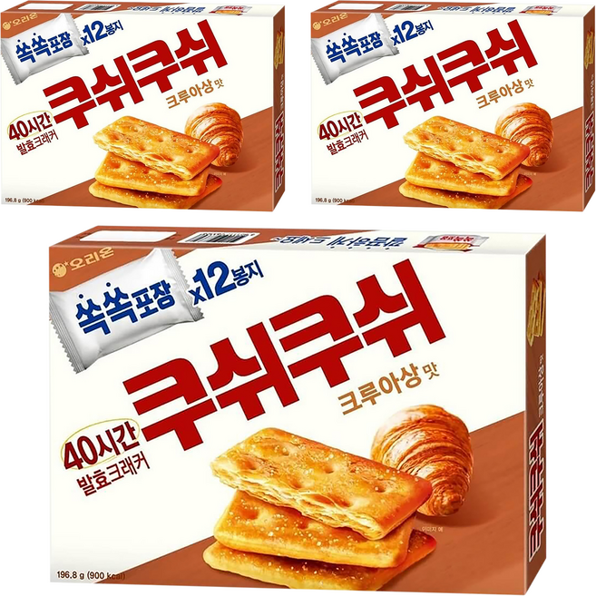 ORION 好麗友 千層酥打餅乾 焦糖口味, 196.8g, 3盒