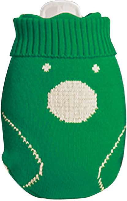 Smart Bearing 智慧魔力 敦敦熊萌趣矽膠暖水袋 綠色, 1個