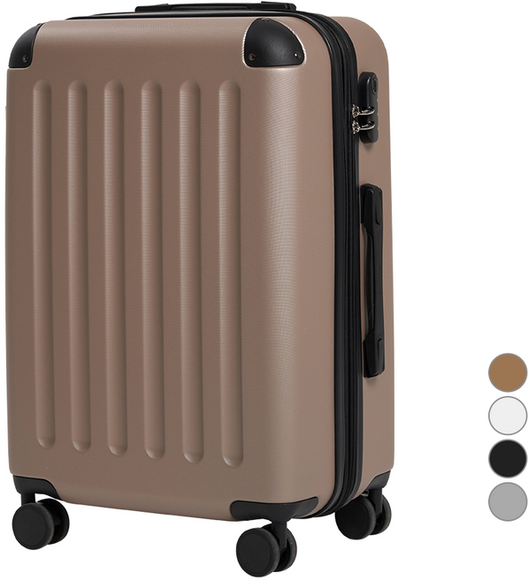 루디크 보르도 여행용 확장형 하드캐리어 20인치 24인치 28인치