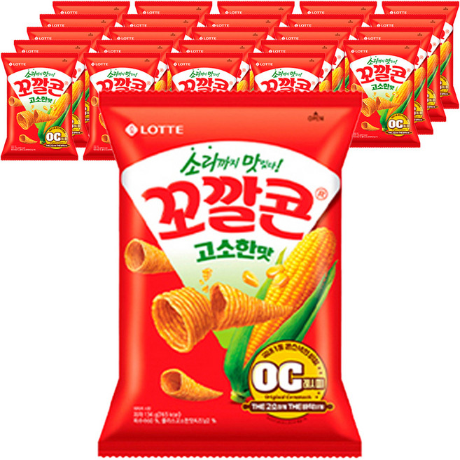 Kokkal Corn 香濃原味, 134g, 25個