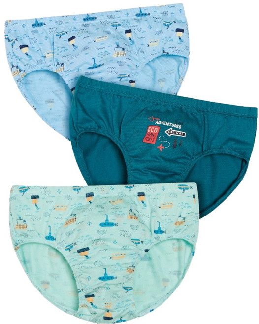 크리켓 트라이 남아용 삼각 팬티 3종 세트 CBPDG02