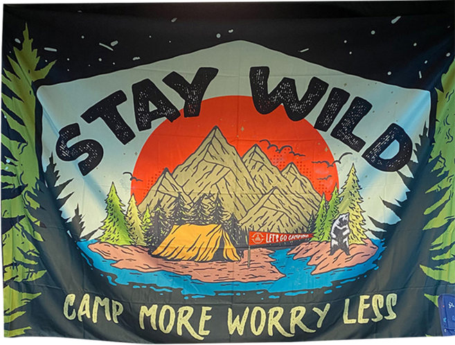 Wild Peak 野峰 掛布 275g, R款狂野露 黑綠色, 1件