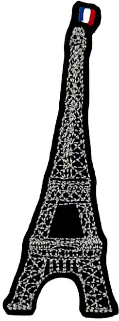 suatelier design JR刺繡貼, 1個, 巴黎鐵塔